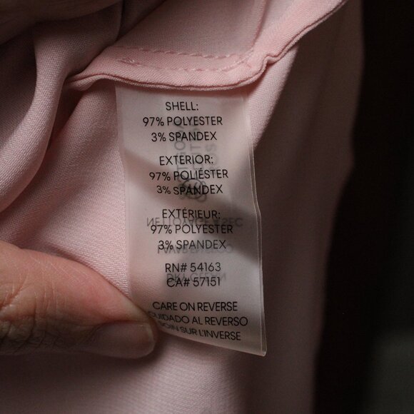 Calvin Klein Pink Short Sleeve Blouse - Picture 11 of 11